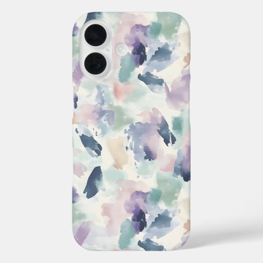Abstracte Waterverf pastel Case-Mate iPhone Case (Achterkant)