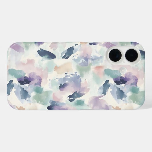 Abstracte Waterverf pastel Case-Mate iPhone Case (Achterkant (horizontaal))
