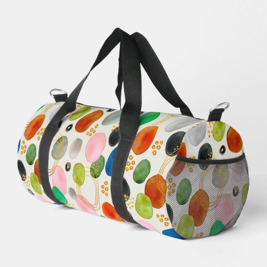 Abstracte Waterverf Pebble Gold Glitter Art Plunjezak (Rechterhoek)