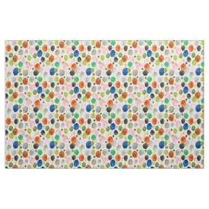 Abstracte Waterverf Pebble Gold Glitter Art Stof