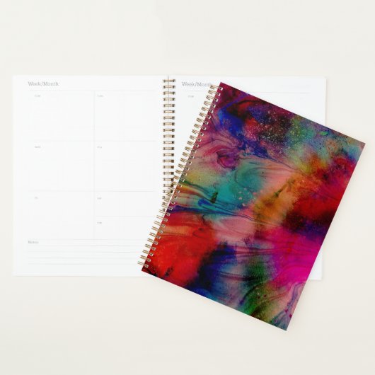 Abstracte Waterverf Planner (Display)