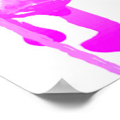 Abstracte Waterverf Poster (Hoek)