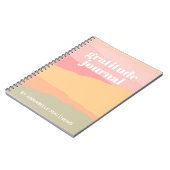 Abstracte Waterverf regenboog Notitieboek (Linkerzijde)