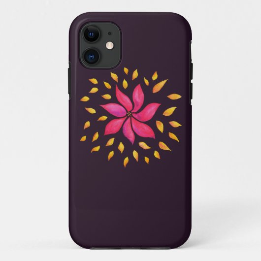 Abstracte Waterverf roze aanjager Case-Mate iPhone Case (Achterkant)