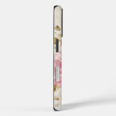 Abstracte Waterverf roze bloemen Case-Mate iPhone Case (Achterkant / Rechts)