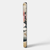 Abstracte Waterverf roze bloemen Case-Mate iPhone Case (Achterkant / Links)