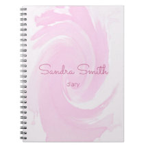 Abstracte Waterverf Roze penseel Smert Spiral