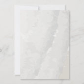 Abstracte Waterverf Roze penseelstreken Kaart (Achterkant)