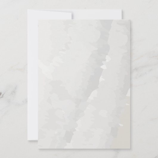 Abstracte Waterverf Roze penseelstreken Kaart (Achterkant)