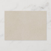 Abstracte Waterverf Sage Green Gold Wedding Informatiekaartje (Achterkant)