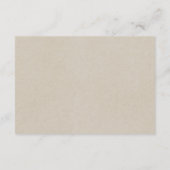 Abstracte Waterverf Sage Green Gold Wedding Informatiekaartje (Achterkant)