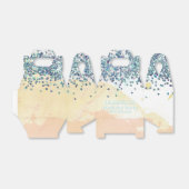 Abstracte Waterverf Schilderij Partij Bedankdoosjes (Uitgevouwen)