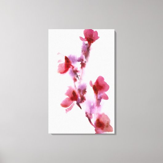 Abstracte waterverf schilderijen 3 canvas afdruk (Voorkant)