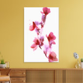 Abstracte waterverf schilderijen 3 canvas afdruk (Insitu (Woonkamer))