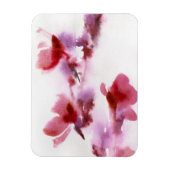 Abstracte waterverf schilderijen 3 magneet (Verticaal)