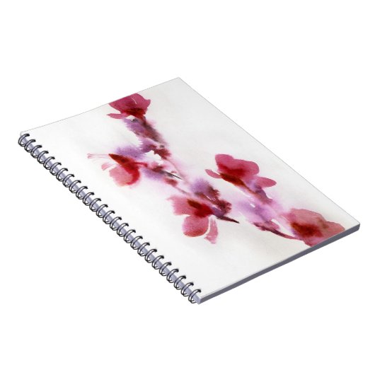 Abstracte waterverf schilderijen 3 notitieboek (Rechterzijde)