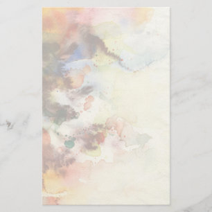 Abstracte waterverf slijptextuur met verf briefpapier