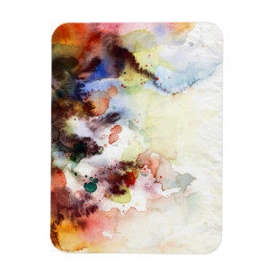 Abstracte waterverf slijptextuur met verf magneet