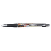 Abstracte waterverf slijptextuur met verf pen (Achterkant)