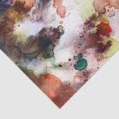 Abstracte waterverf slijptextuur met verf tissuepapier (Detail)