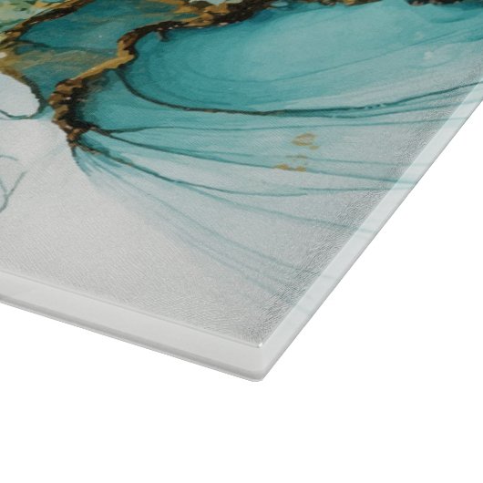 Abstracte Waterverf Snijraad Snijplank (Hoek)