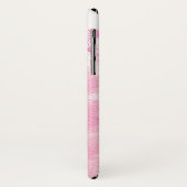 Abstracte waterverf splash roze koraalrif trendy Case-Mate iPhone case (Achterkant/links)