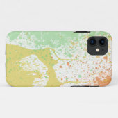 Abstracte Waterverf Splatter iPhone 5 Hoesje (Achterkant (horizontaal))
