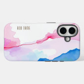 Abstracte Waterverf stroom Case-Mate iPhone Case (Achterkant (horizontaal))