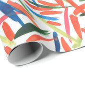 Abstracte waterverf tekening cadeaupapier (Rol Hoek)