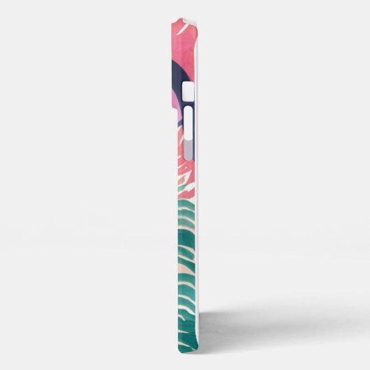 Abstracte Waterverf Telefoonhoes iPhone Hoesje (Linkerkant)