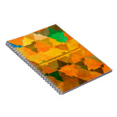 Abstracte waterverf textuurachtergrond. Olieschild Notitieboek (Rechterzijde)