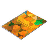 Abstracte waterverf textuurachtergrond. Olieschild Notitieboek (Linkerzijde)