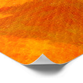 Abstracte waterverf textuurachtergrond. Olieschild Poster (Hoek)