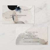 Abstracte Waterverf therapeut Visitekaartje (Voorkant / Achterkant)