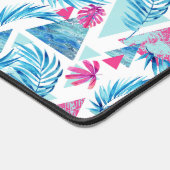 Abstracte Waterverf Tropisch lefpatroon Bureaumat (Hoek)