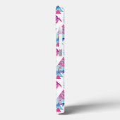 Abstracte Waterverf Tropisch lefpatroon Case-Mate iPhone Case (Achterkant / Links)