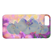 Abstracte waterverf tropische bloemenorchideeën Case-Mate iPhone case (Achterkant (Horizontaal))