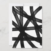 Abstracte Waterverf | Uitnodiging tot weddenschapp (Achterkant)