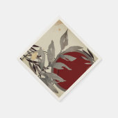 Abstracte Waterverf van Bourgogne Artistieke Servet (Hoek)