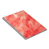 abstracte waterverf van de kunstspatachtergrond notitieboek (Rechterzijde)