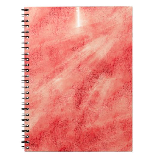 abstracte waterverf van de kunstspatachtergrond notitieboek (Voorkant)