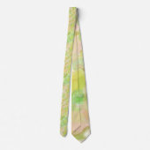 Abstracte Waterverf van pasta's Stropdas (Achterkant)