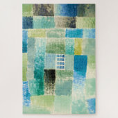 Abstracte waterverf venster door Paul Klee Legpuzzel (Verticaal)