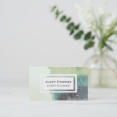 abstracte waterverf verf aangepaste visitekaartjes (Staand voorkant)