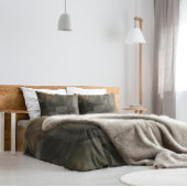 Abstracte Waterverf verf donkergrijs bruin Kussensloop