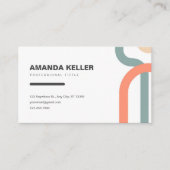 Abstracte Waterverf Visitekaartje (Voorkant)