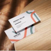 Abstracte Waterverf Visitekaartje