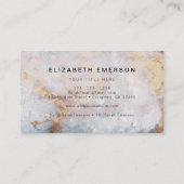 Abstracte Waterverf Visitekaartje (Achterkant)