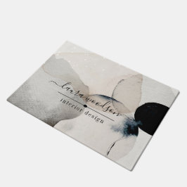 Abstracte Waterverf voor interieurontwerper Deurmat