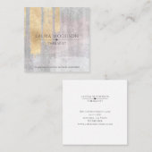 Abstracte Waterverf Vormen Therapeut Visitekaartje (Voorkant / Achterkant)